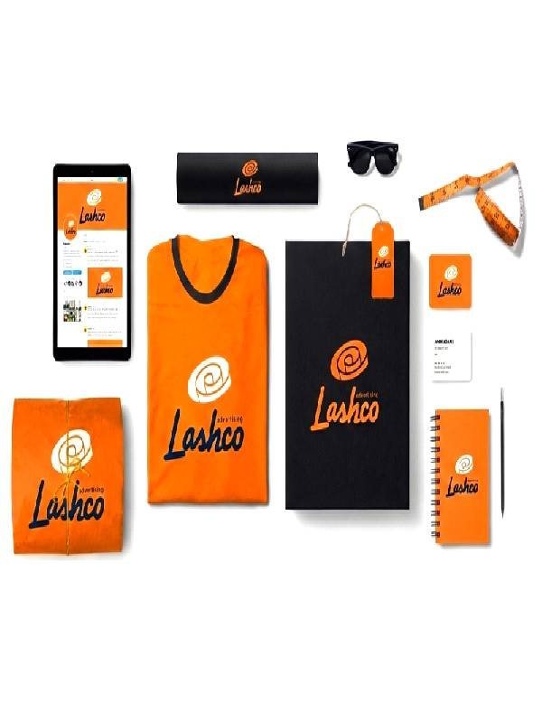 Brand identity catalogue illustration